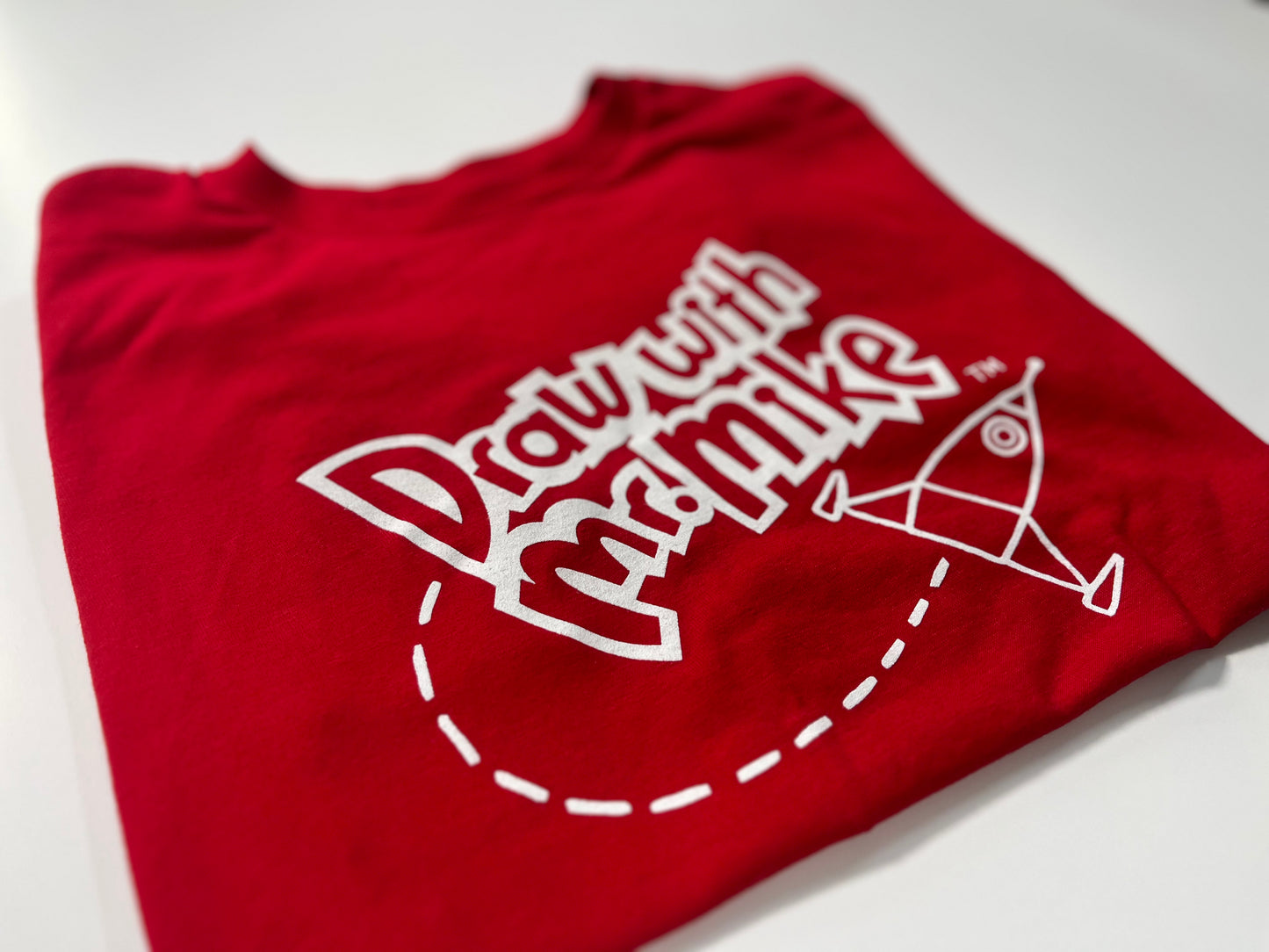 Draw with Mr. Mike™ | Kids Logo T-Shirt