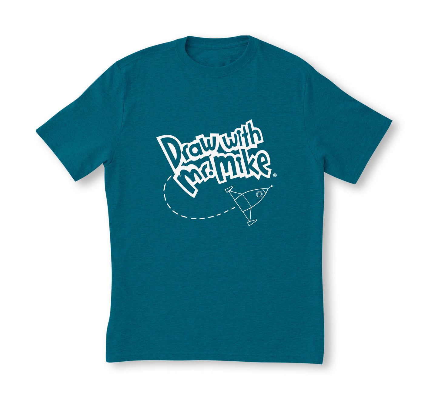 Draw with Mr. Mike™ | Adult Logo T-Shirt